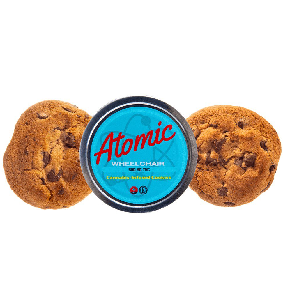Atomic Wheelchair THC Cookies (500mg)