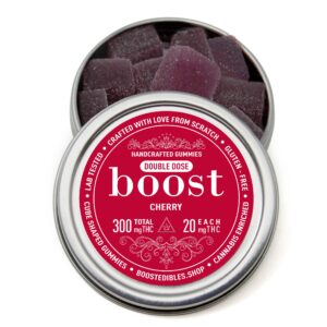 Boost Edibles Cherry Gummies 300MG THC EU