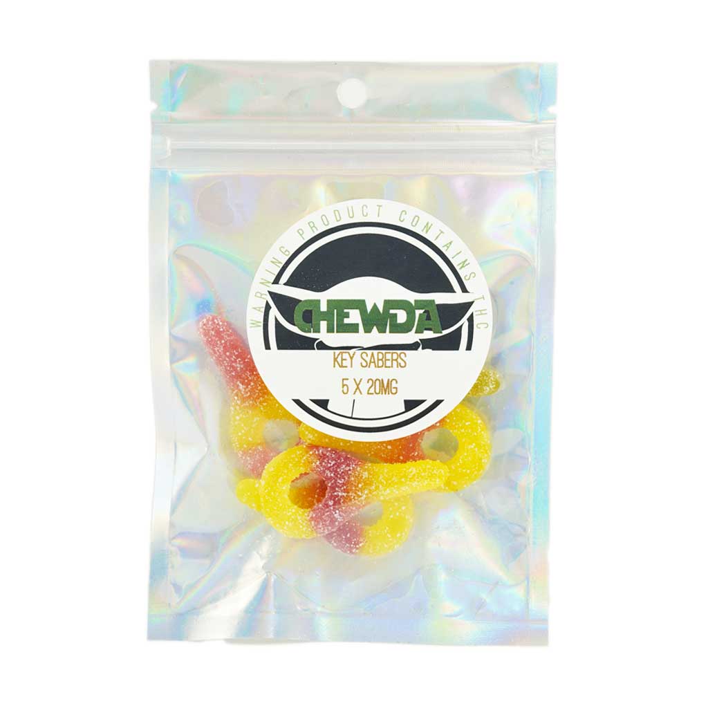 Chewda Key Sabers THC Edibles EU