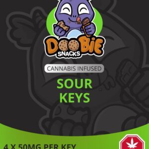 Doobie Sour Keys THC Edibles 200MG EU