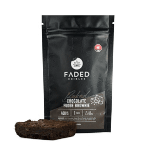 FADED Chocolate Fudge Brownie 400mg THC EU