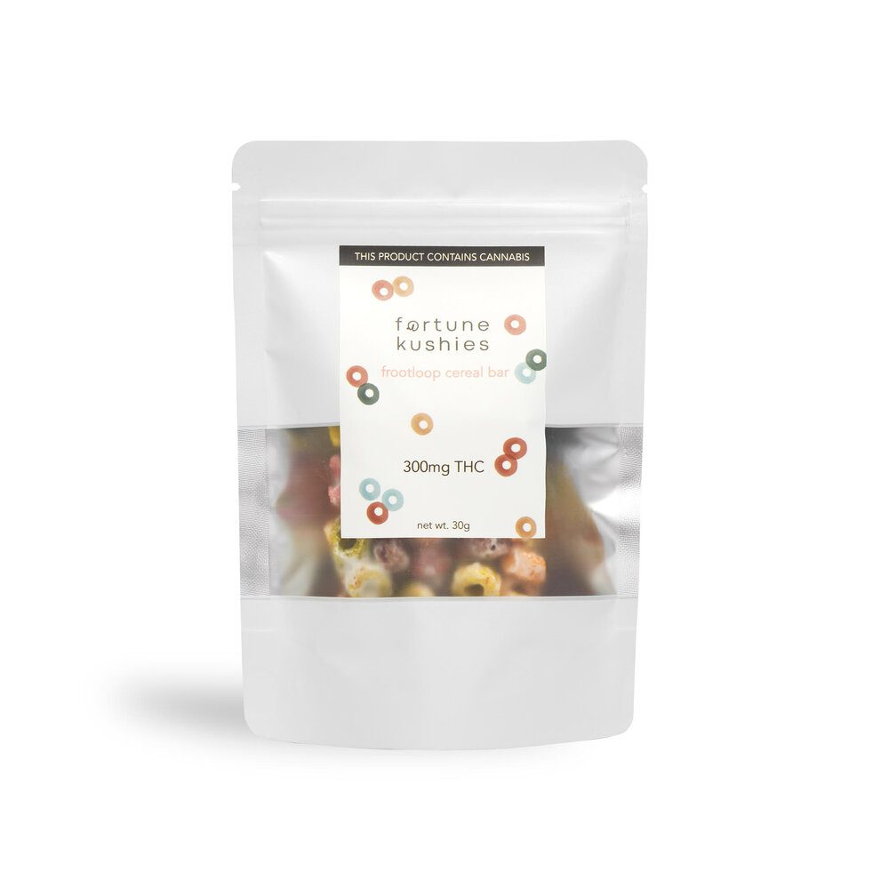 Fortune Kushies Frootloops Cereal Bar 300MG THC