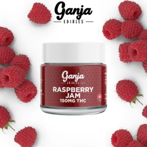 Ganja Edibles Raspberry Jam 150MG THC