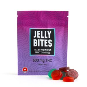 Jelly Bites Berry Mix 500MG THC Indica EU