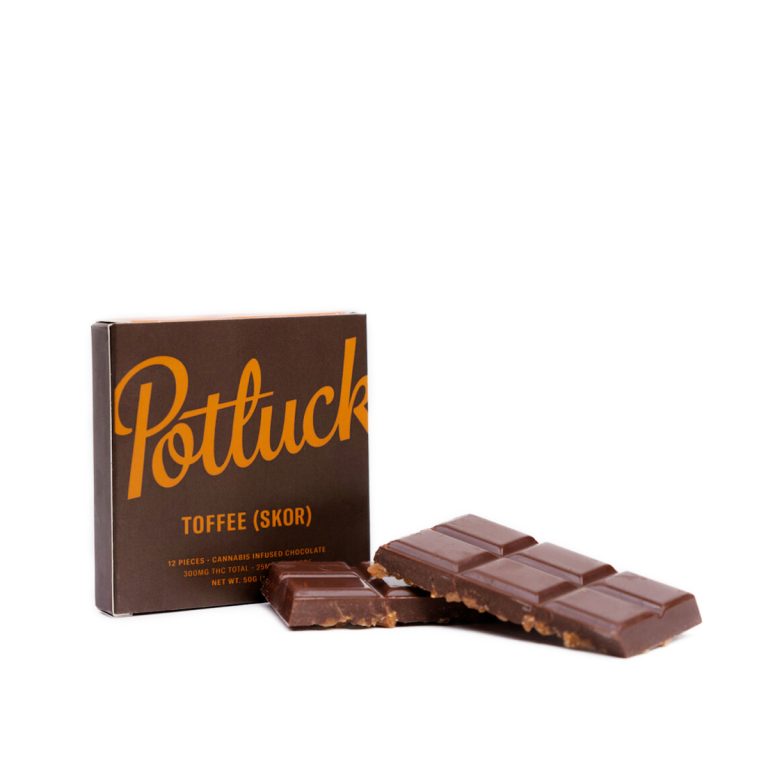 Buy Potluck Toffee Skor Edibles Chocolate EU
