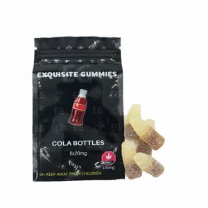 Premium Cola Bottle THC Gummies 100 MG