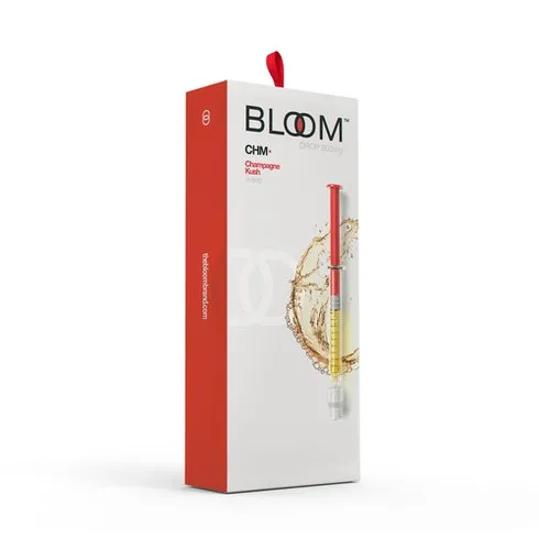 Premium Bloom Drop Champagne Kush 1g Vape Cartridge